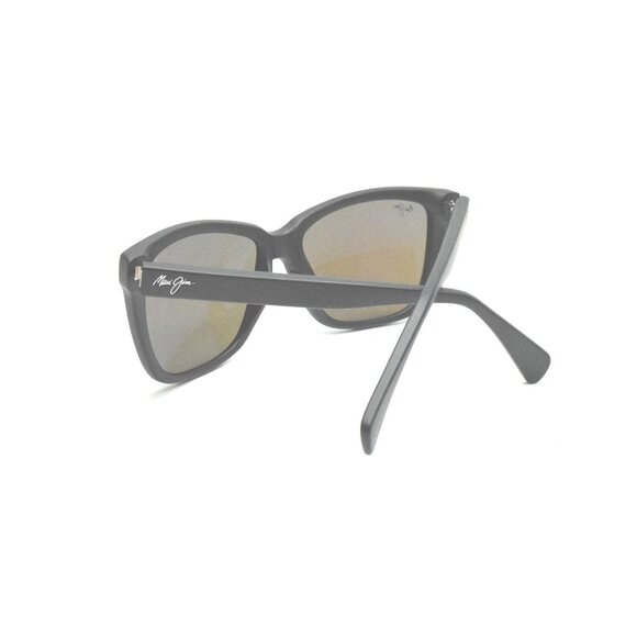 Maui Jim Sunglasses Jacaranda MJ 763-2M Matte Black / Blue Hawaii Polarized main image 4